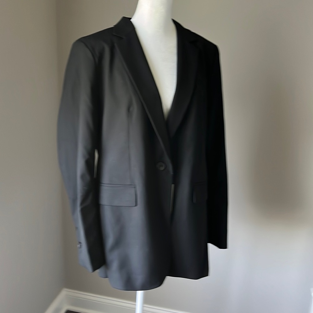 NWT H&M Oversized Black Blazer Size M